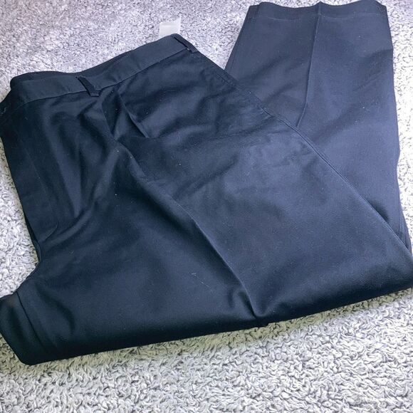 NWT FARAH 52WX30L Unisex Preppy Classic Fit Blue Khaki Wide Leg Pants - Picture 1 of 9